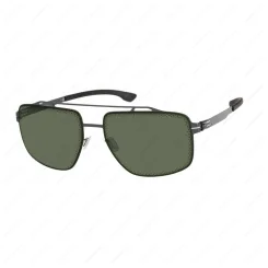 IC BERLIN MERCEDES-BENZ MB 20 Gun-Metal Black Green Polarized MB Ring