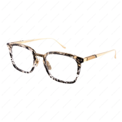 LEISURE SOCIETY Arroyo Gunpowder Tortoise / 24K Gold 