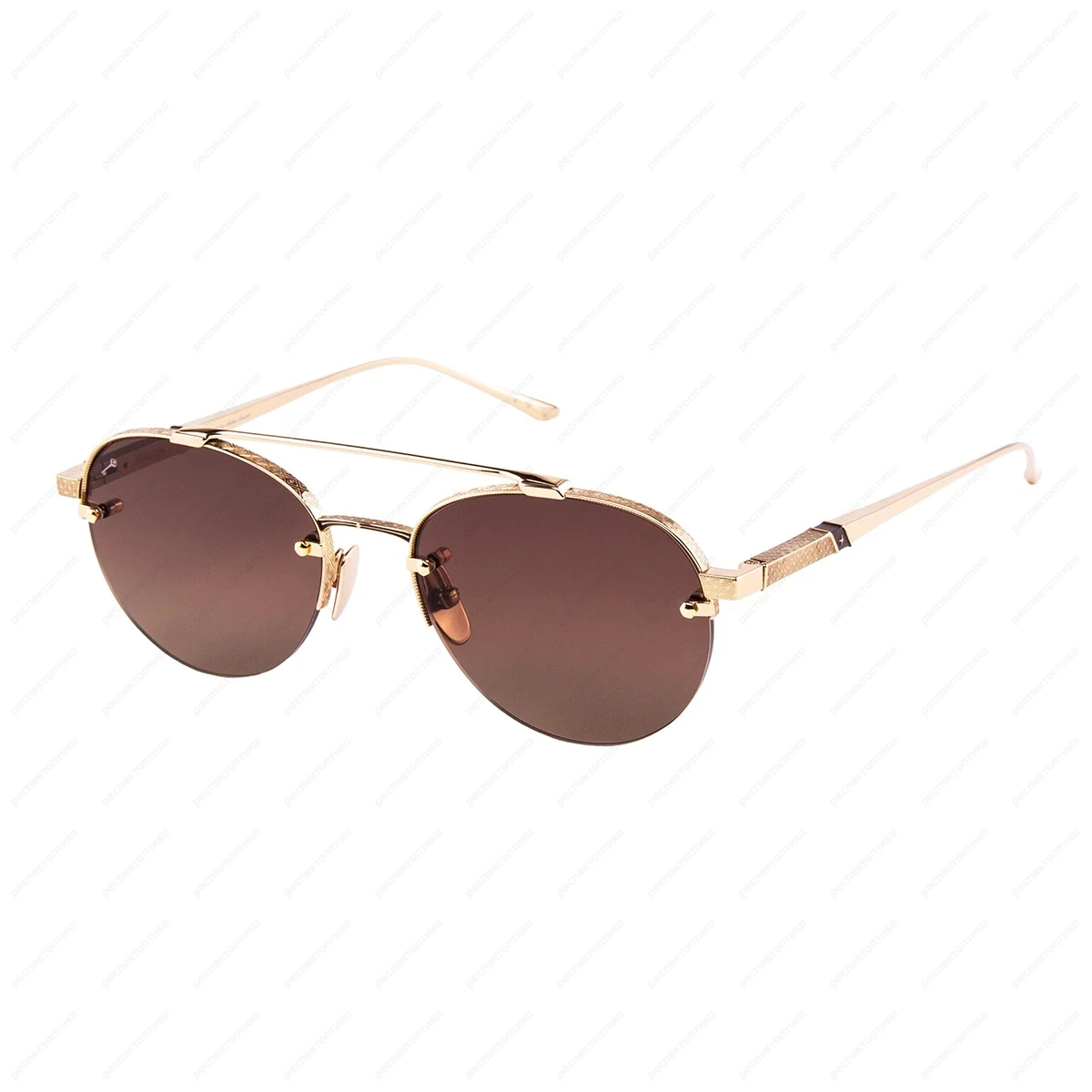 LEISURE SOCIETY Avalon Sun 18K Gold (Brown Gradient Lens)