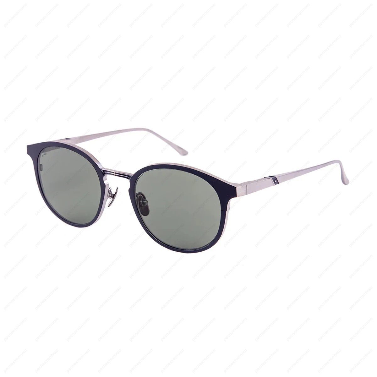 LEISURE SOCIETY Corsair Sun Navy / Antique Silver (Green Lens)