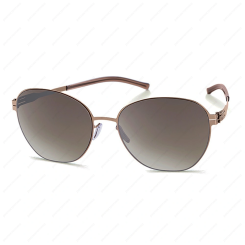 IC BERLIN Judith W. Shiny Bronze Walnut Brown-Sand Mirrored