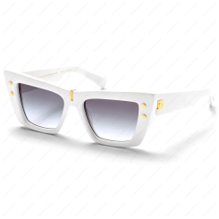 BALMAIN B-Eye BPS-156C-54 (WHT-GLD) BALMAIN B-Eye BPS-156C-54 (WHT-GLD)