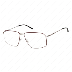 IC BERLIN Teo Shiny Graphite Kidney Bean Circle Black