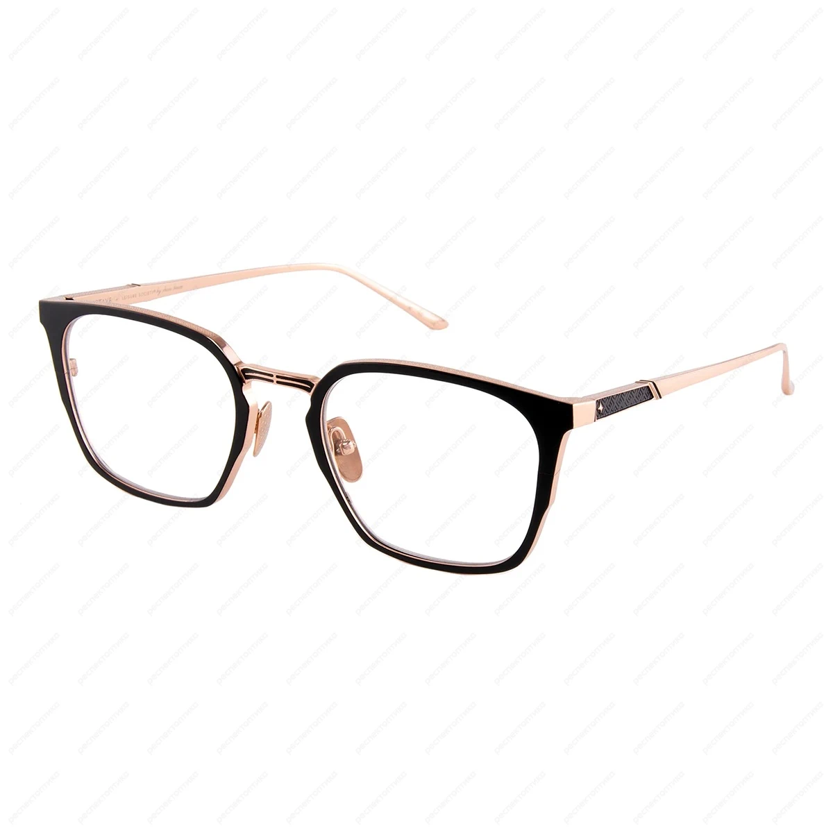 LEISURE SOCIETY Octave Black / 18K Rose Gold