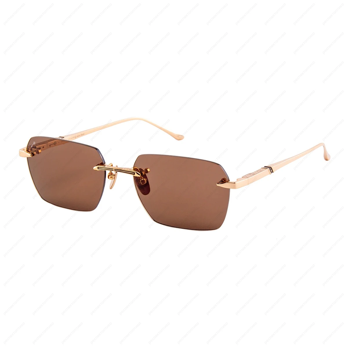 LEISURE SOCIETY L'Epine Sun 18K Gold (Brown Lens)