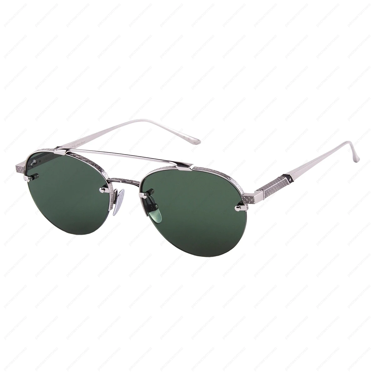 LEISURE SOCIETY Avalon Sun 12K Silver (Green Lens)