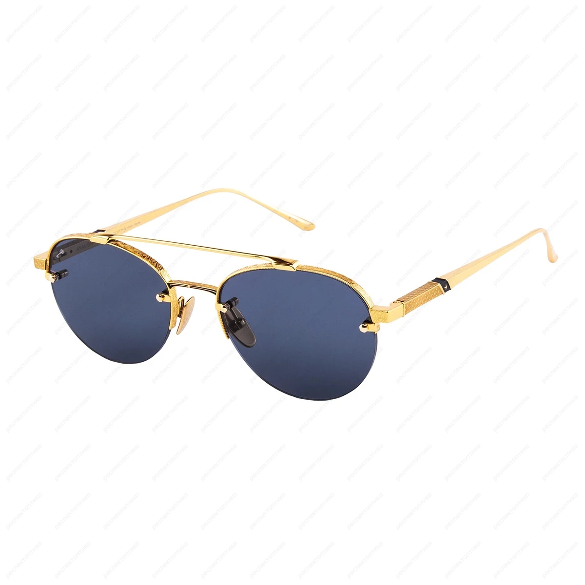 LEISURE SOCIETY Avalon Sun 24K Gold (Blue Lens)
