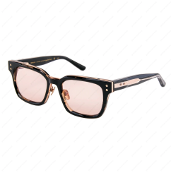 LEISURE SOCIETY Merano Sun Black Tortoise / 18K Rose Gold (Peach Tint Photochromic)