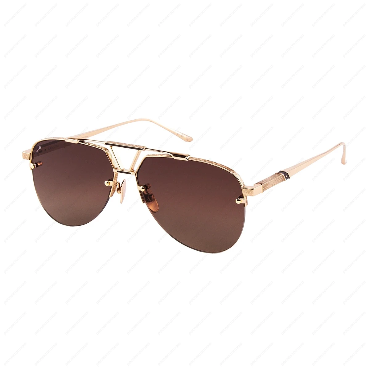 LEISURE SOCIETY Bandini Sun 18K Gold (Brown Gradirnt Lens)