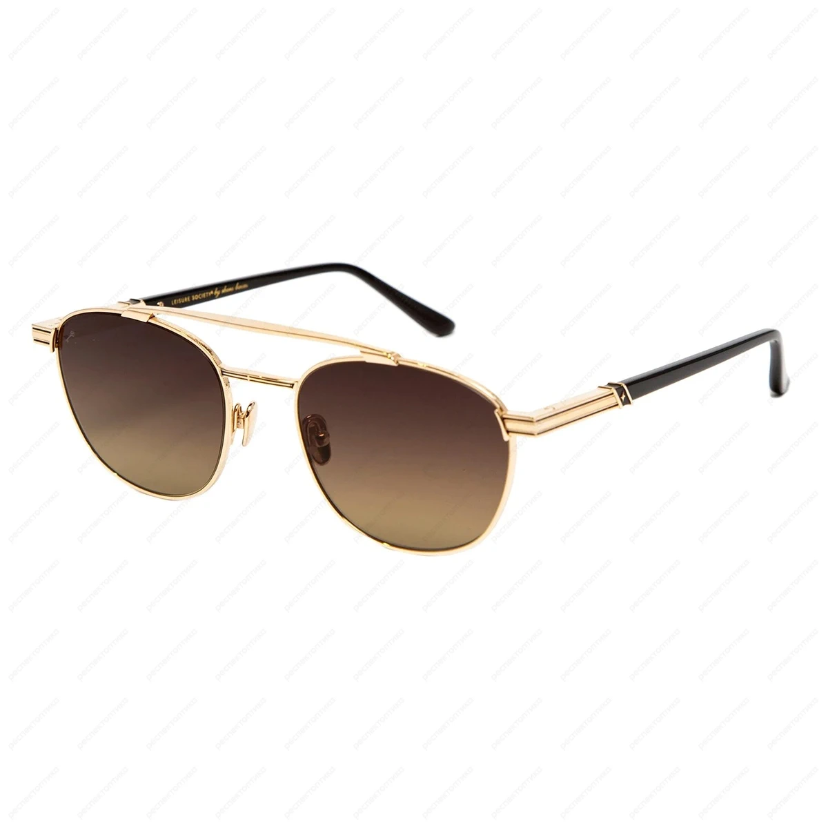 LEISURE SOCIETY Melvyn 18K Gold (Brown Gradient Lens)