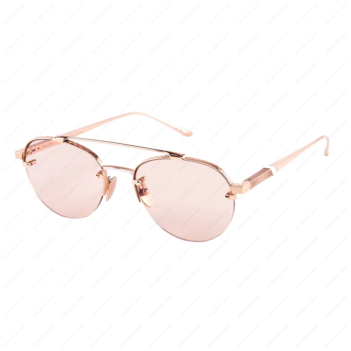 LEISURE SOCIETY Avalon Sun 18K Rose Gold (Peach Tint Photochromic Lens)