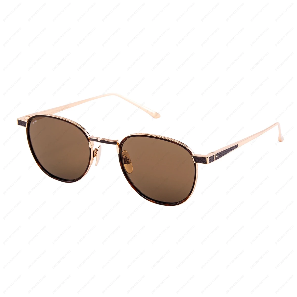 LEISURE SOCIETY Verlaine 18k Gold / Tortoise (Brown Lens)