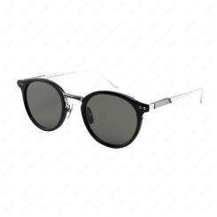 LEISURE SOCIETY Anacapa Black / 12K Silver (Green Lens)