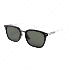 LEISURE SOCIETY Arroyo Sun Black / 12K Silver (Green Lens)