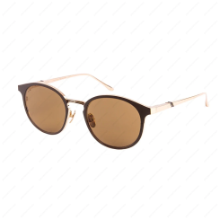 LEISURE SOCIETY Corsair Sun Brown / 18K Gold (Brown Lens)