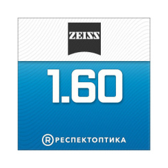 Линза для очков ZEISS Single Vision ClearView 1.60 DuraVision Platinum UV в Санкт-Петербурге