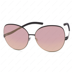 IC BERLIN Virginia P. Black Rose Red Mirrored