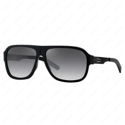 IC BERLIN Power Law Black Rough Black Clear Acetat