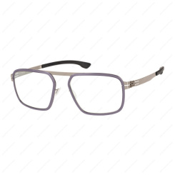 IC BERLIN Rhodium Shiny Graphite-Aubergine Black