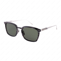 LEISURE SOCIETY Arroyo Sun Blue Smoke / Antique Silver (Green Lens)